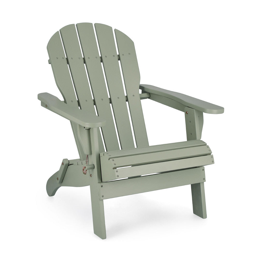 Zsályazöld akáciafa kültéri karosszék – döntött háttámla és karfás kialakítás