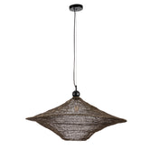 Kortárs stílusú, aranyszínű, dróthálóból készült, design függeszték lámpa