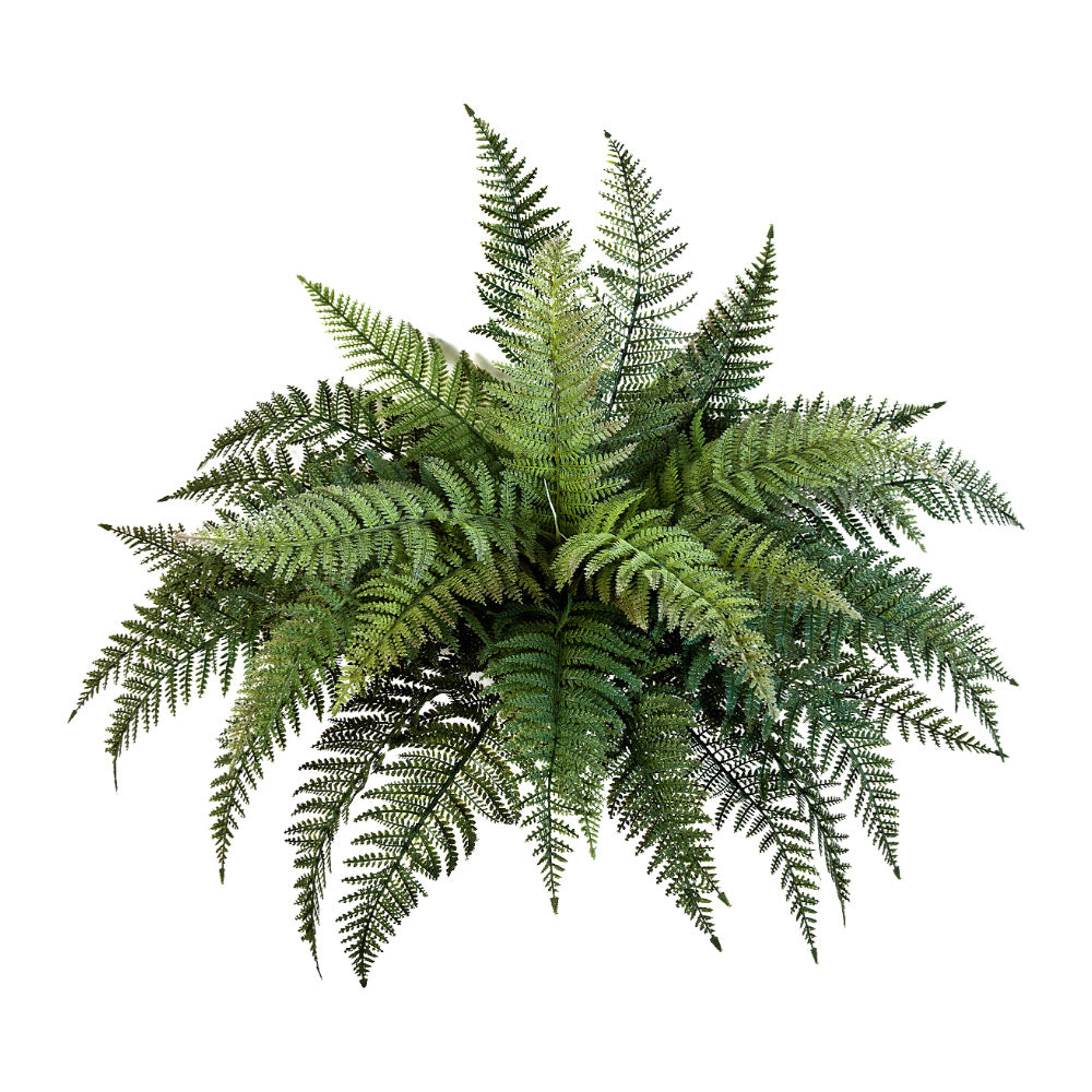 páfrány műnövény betűzős kivitelben dús zöld levélzettel