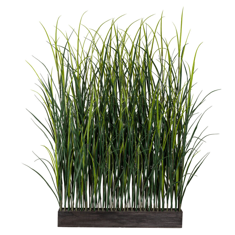 150 cm magas és 90 cm hosszú, élethű, mesterséges díszfű térelválasztó faládában