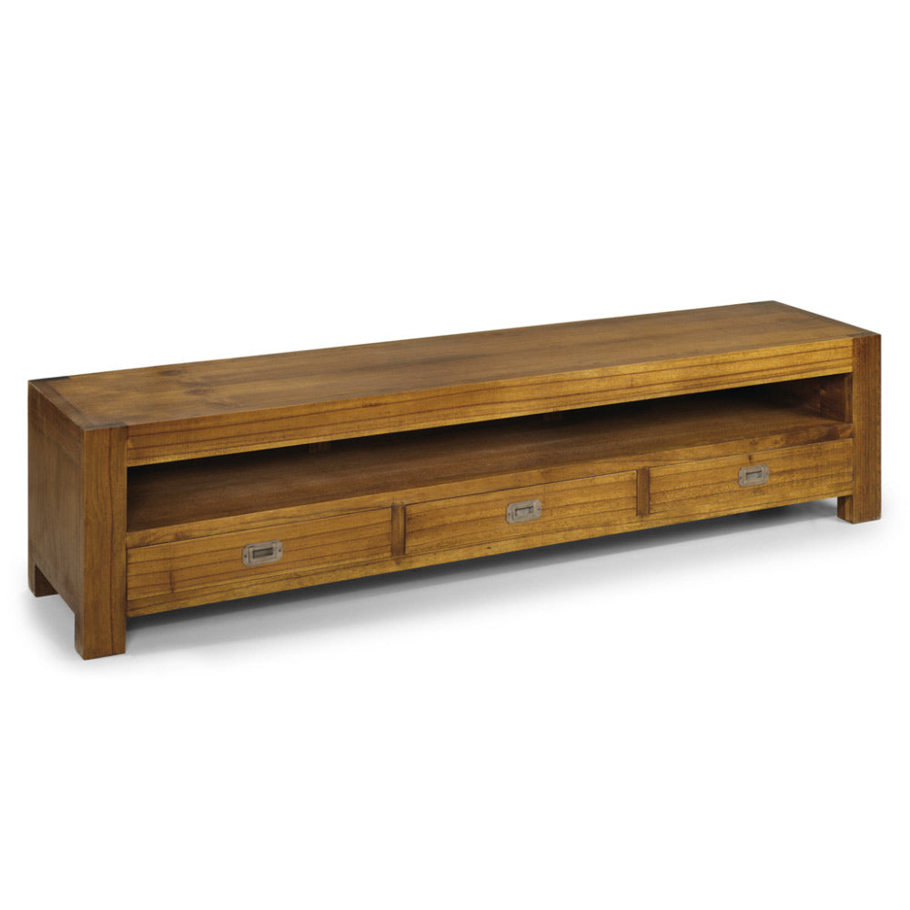 Loft stílusú, mindifából készült, kézműves TV szekrény