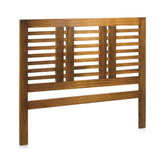 Loft stílusú, tömör mindifából készült, lécezett kivitelezésű, ágyvég.