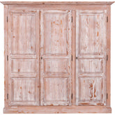 MAISON nagy méretű fenyőfa gardróbszekrény 210 cm