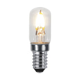 Meleg fehér fényű, LED hűtőszekrény izzó áttetsző üveggel