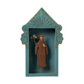 Szent Ferencet ábrázoló dioráma.