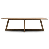 BALI kőrisfa étkezőasztal 280 cm letisztult Japandi stílusban