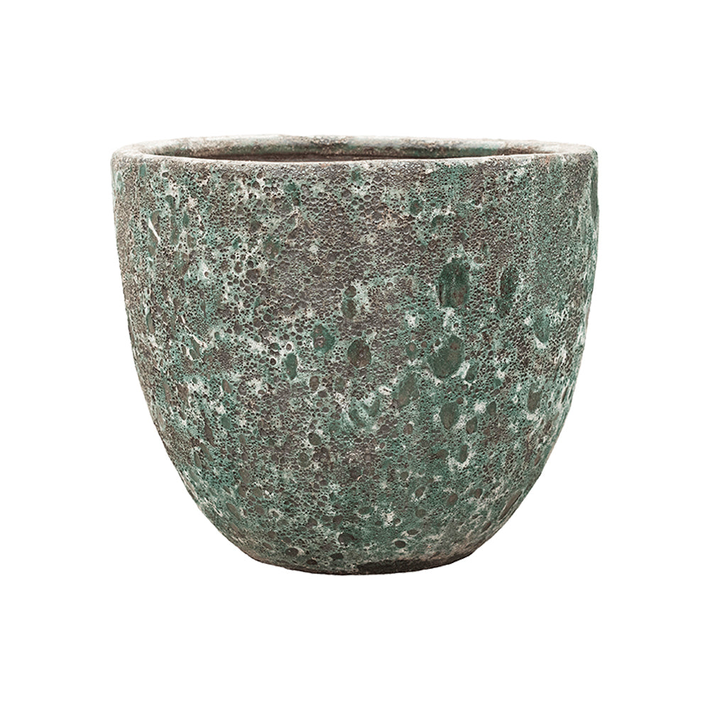 BAQ Lava Couple Relic Jade – 55 cm-es kaspó, mély jade tónusban