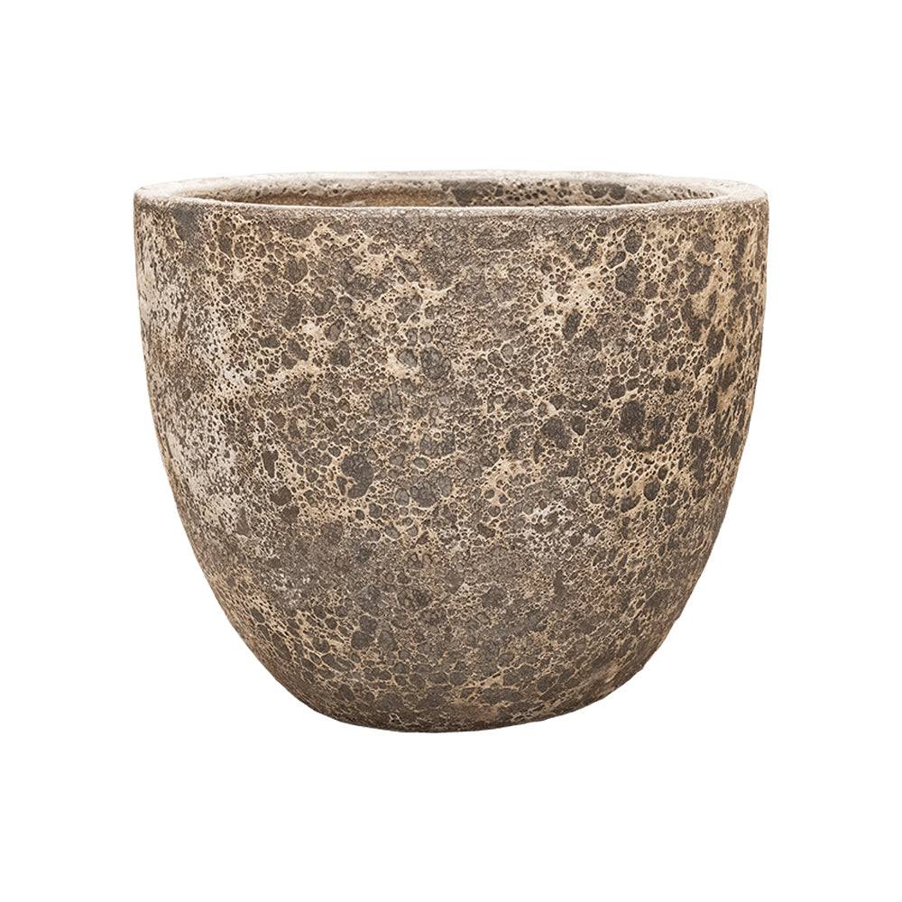 BAQ Lava Couple Rust Metal – 55 cm, sötétebb árnyalatokkal és szabálytalan pórusokkal