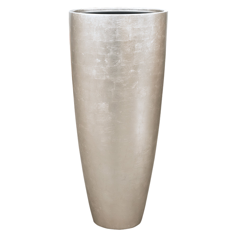 BAQ METALLIC PARTNER kaspó világos pezsgő árnyalatban, letisztult stúdiókép.