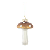 Gomba formájú karácsonyfadísz.