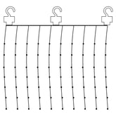 LED-es fényfüggöny.