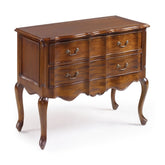 HERITAGE mahagónifa komód 90 cm klasszikus stílusú fiókos tárolóbútor