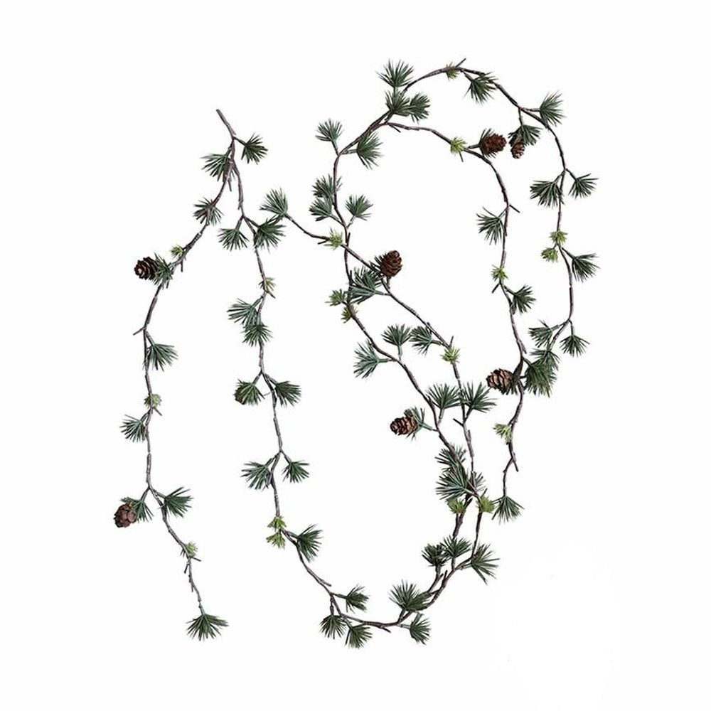 PINE karácsonyi cédrus fenyő girland műnövény 160 cm