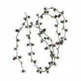 PINE karácsonyi cédrus fenyő girland műnövény 160 cm