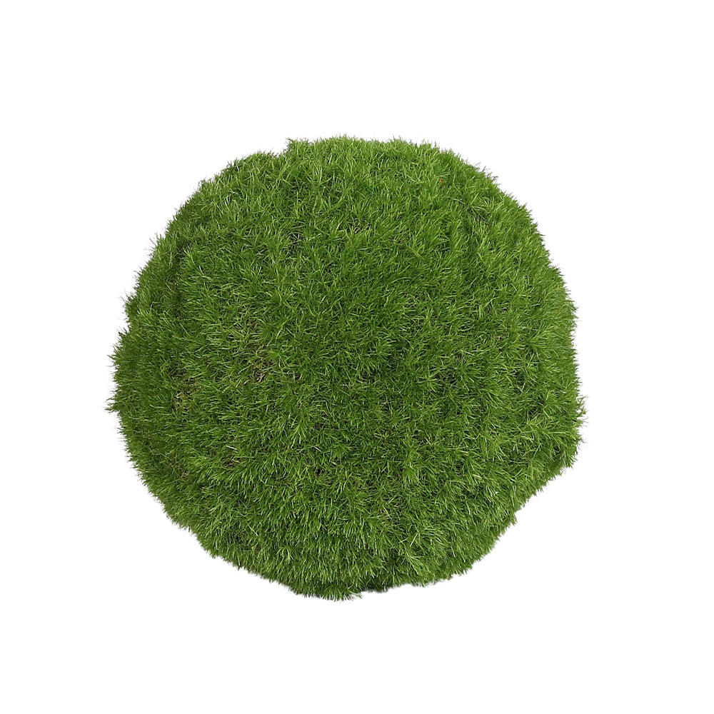 Dekorációs mű moha labda. Dekorációs mű moha labda.