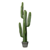 Zöld színű, mesterséges San Pedro kaktusz.