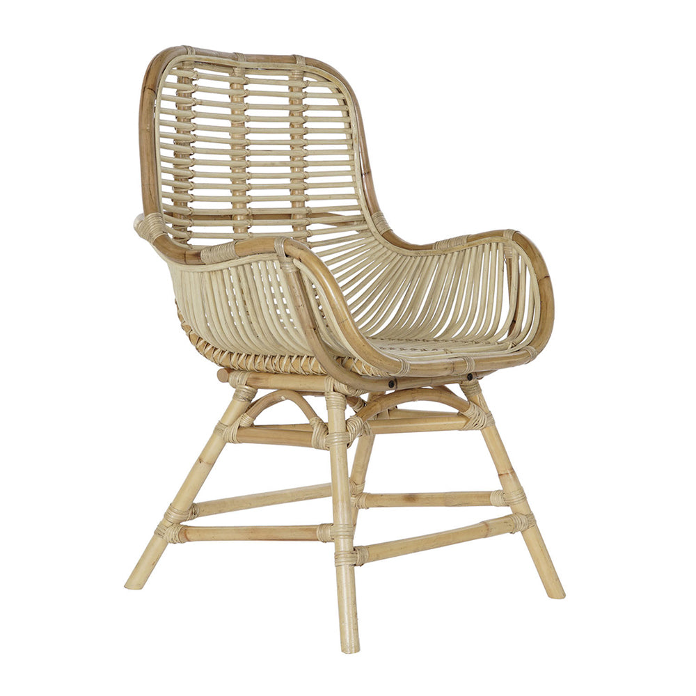 LEORA natúr rattan szék