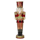 Goodwill NUTCRACKER óriás kültéri zenélő LED-es mozgó diótörő figura 147 cm