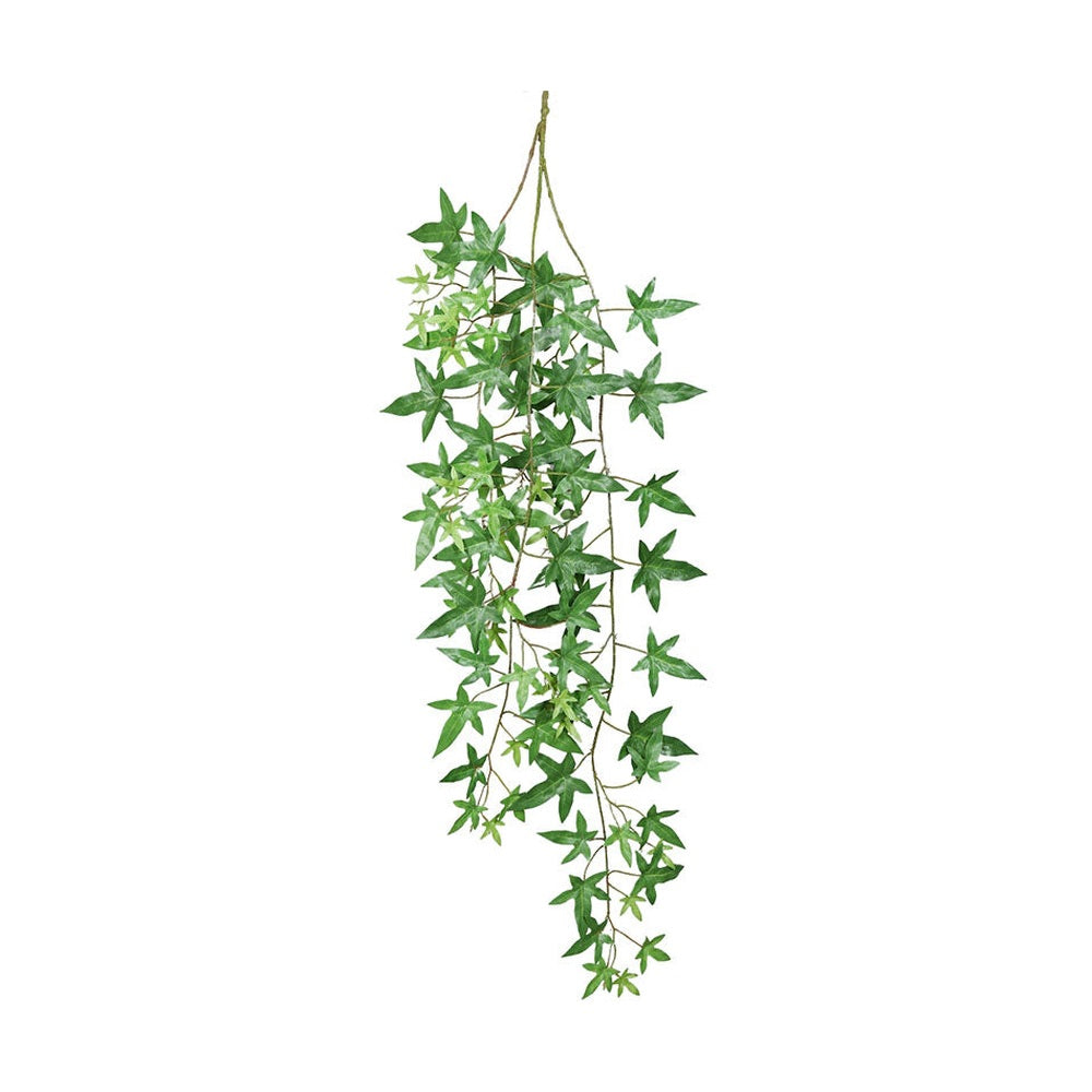 Zöld színű borostyán csüngő műnövény.