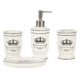 "Paris" feliratú, 4 db-os fürdőszobaszett.