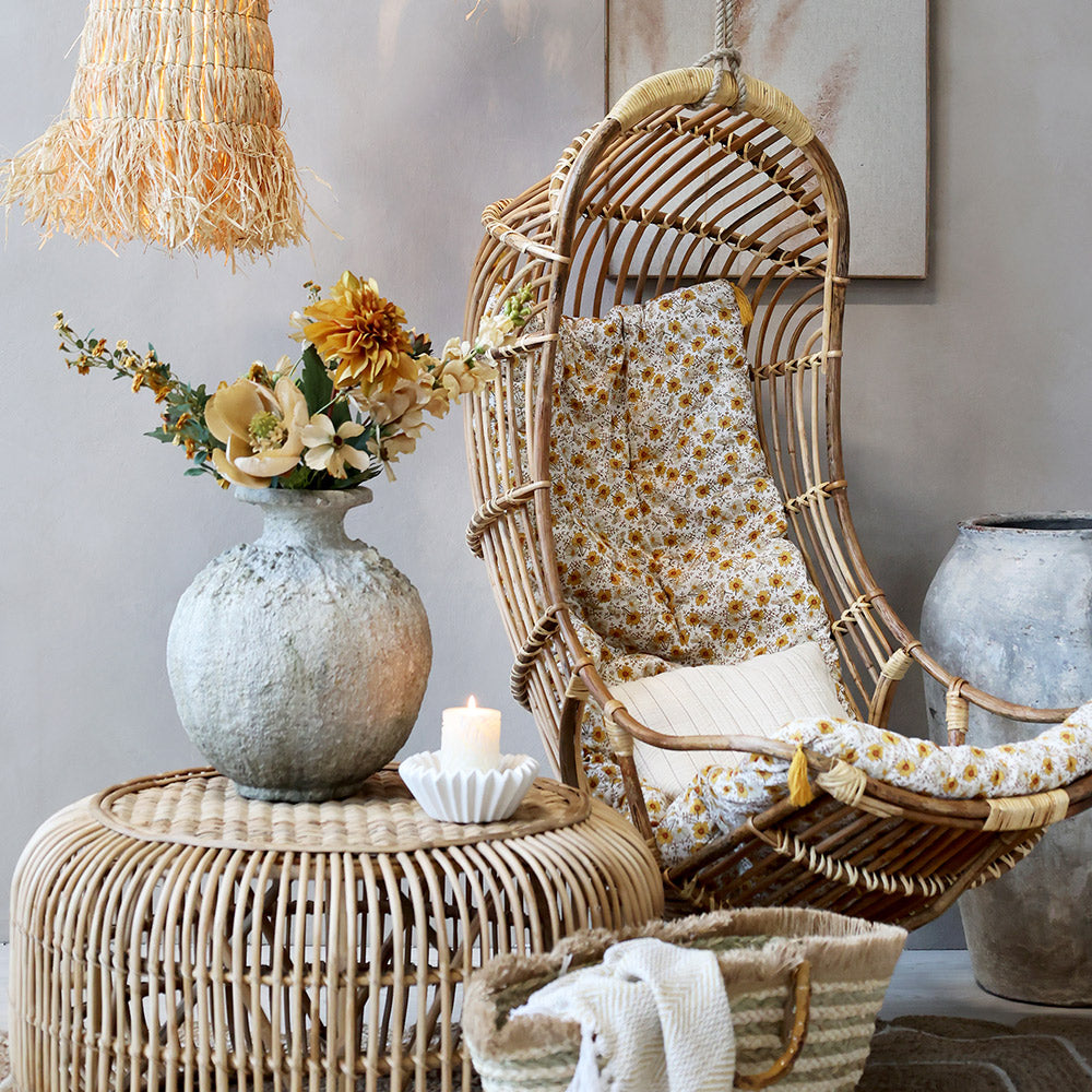 OLD FRENCH natúr rattan függőfotel 117 cm OLD FRENCH natúr rattan függőfotel 117 cm