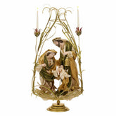 RELIGION nagy Szent Család kompozíció gyertyatartóval 115 cm – Goodwill