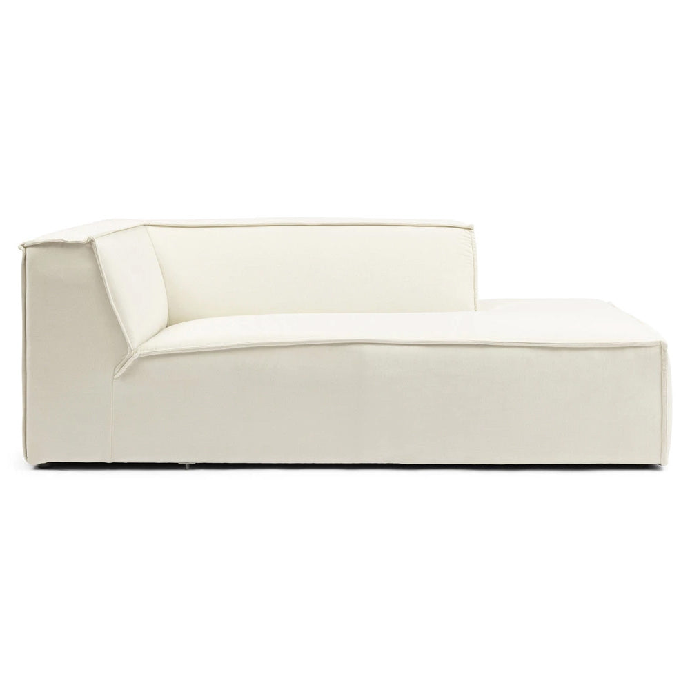 fehér moduláris szófa bal 200 cm Jagger kollekció oldalnézet