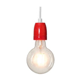 GALZE piros függő dekorfoglalat E27 4 cm