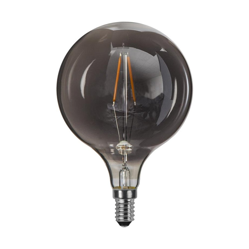 Heavy Smoke Filament meleg fehér fényű dekorációs vintage izzó füstszínű üveggel.