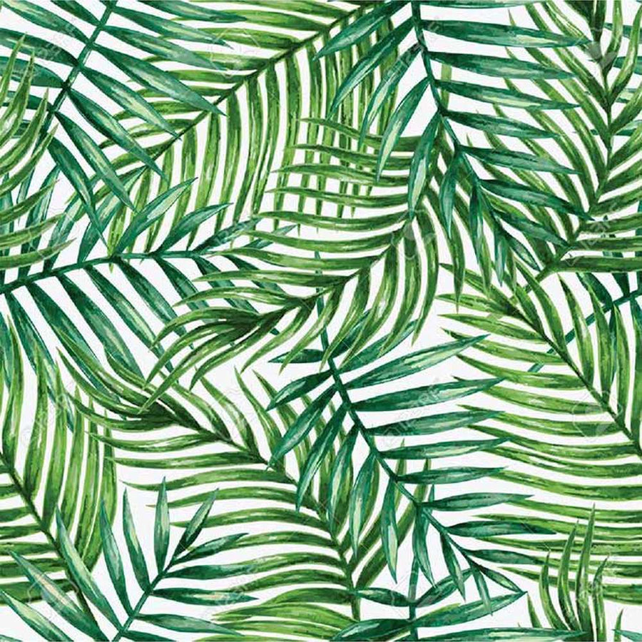 Pálmalevelekkel díszített Tropico 20 darabos papírszalvéta csomag