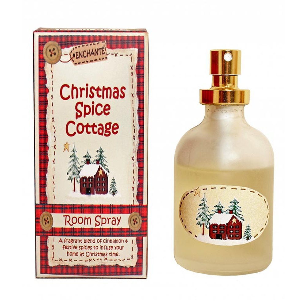 Christmas Spice Cottage karácsonyi fűszerkeverék illatú légfrissítő lakásparfüm díszdobozban