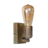 Loft stílusú, rézből készült falikar. Mozgatható fejjel, szabályozható fényerővel.