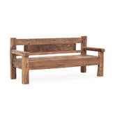 OLD VILLAGE újrahasznosított teakfa pad 208 cm