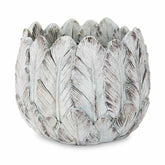 Madártoll mintázatú kaspó