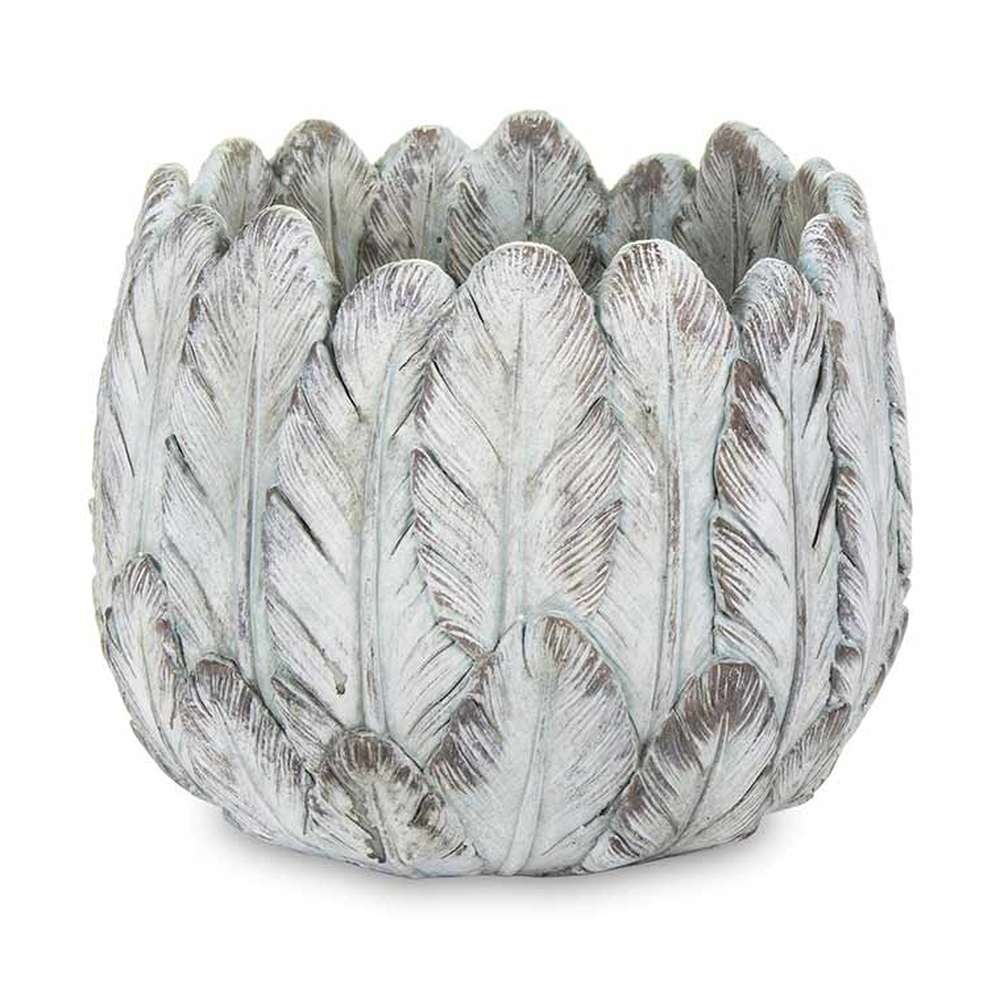 Madártoll mintázatú kaspó