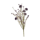 Bokrosan ágas szárú, lila színű dekorációs díszhagyma művirág