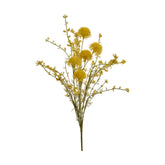 Bokrosan ágas szárú, sárga színű dekorációs díszhagyma művirág