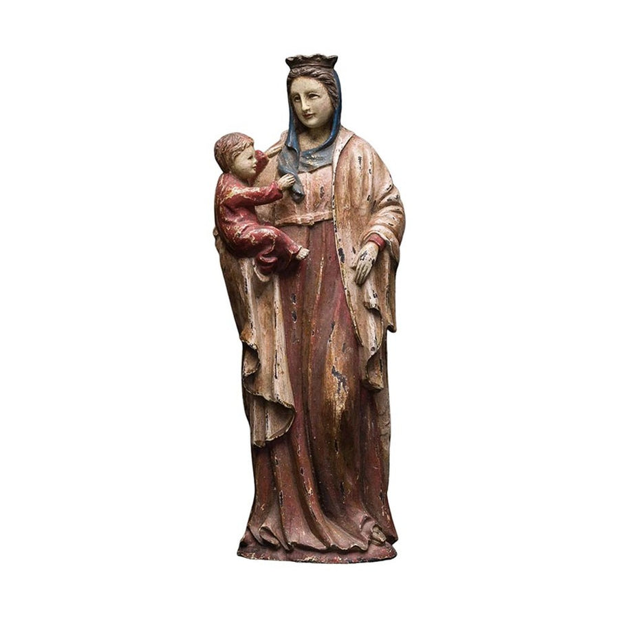 Gyógyító Szűzanyát ábrázoló figura.