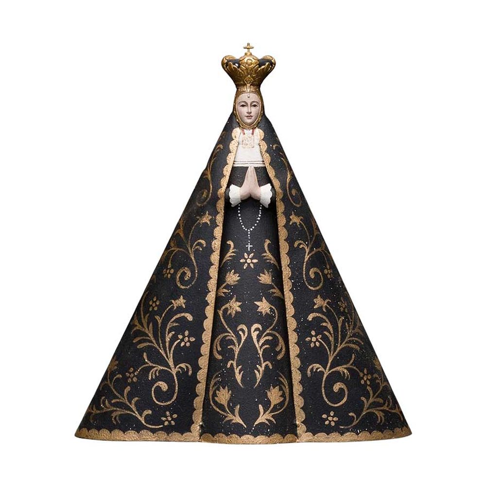 Magányos Szűzanya figura.