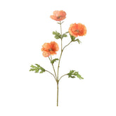 Narancssárga színű mű pipacs virág.