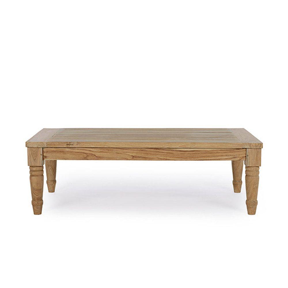 Prémium kategóriás, orientál stílusú teakfa dohányzóasztal.