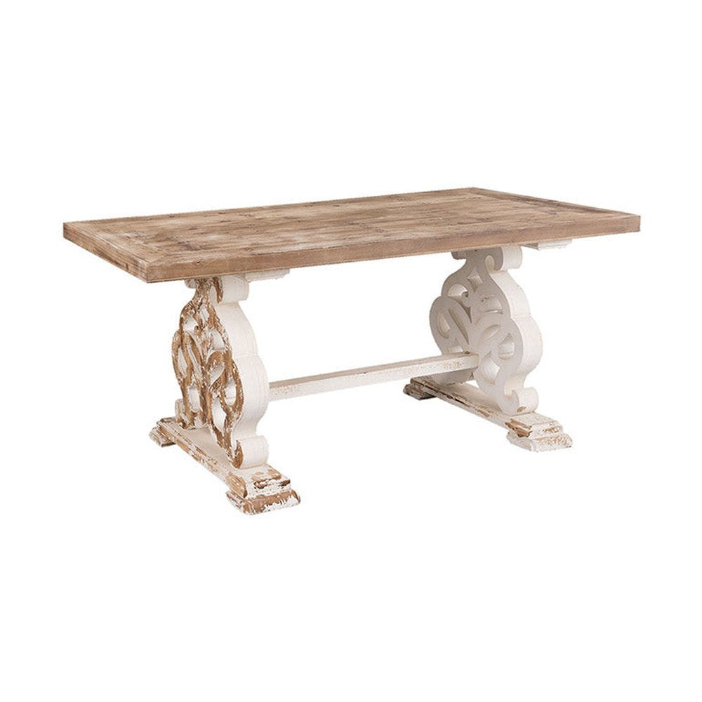 Provanszi fenyő étkezőasztal 180 cm "Marseille"