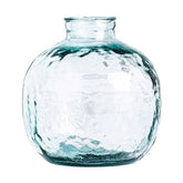 Vintage stílusú, kézműves üvegváza