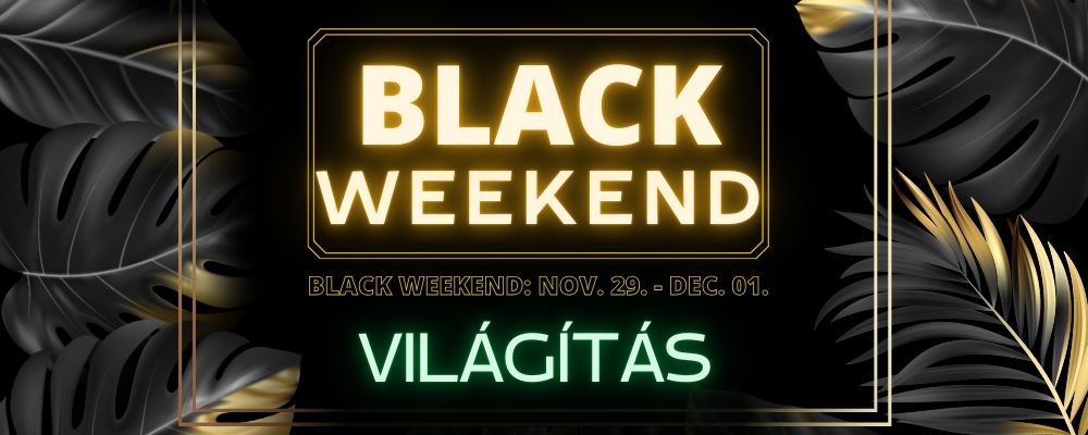 BLACK FRIDAY - Világítás