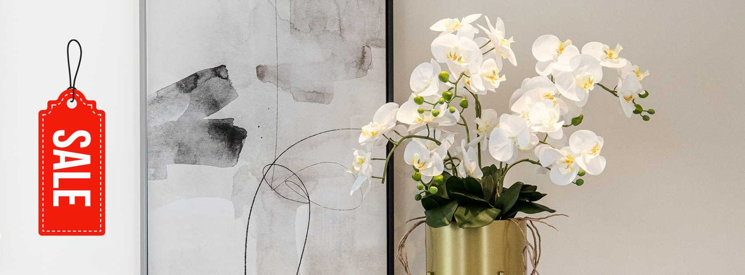 Loft & Vintage művirágok akció