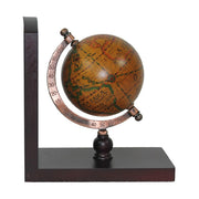 Földgömbös könyvtámasz szett.