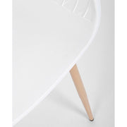 OPTIK 4 db fehér műanyag étkezőszék