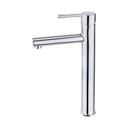 TEKA egykaros, krómszínű, fürdőszobai álló csaptelep magas mosdókagylókhoz.