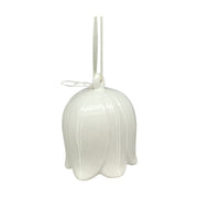 6 darabos függeszthető porcelán virágcsengő szett.