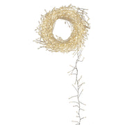 Meleg fehér fényű, 720 cm hosszú, 720 LED.es fényfüzér.